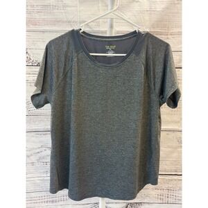 Tek Gear Women‎ Plus Size Workout Shirt Short Sleeve Activewear Top XL